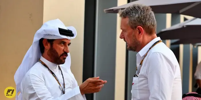 FIA President Mohammed and Ben Sulayem Steve Nielsen                           