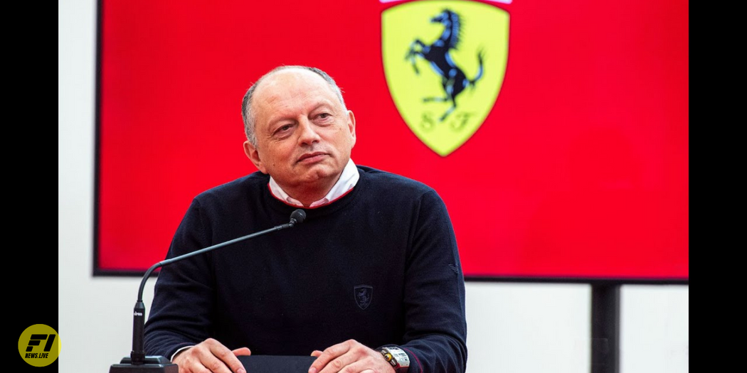 Frédéric Vasseur first interview as Ferrari team principal