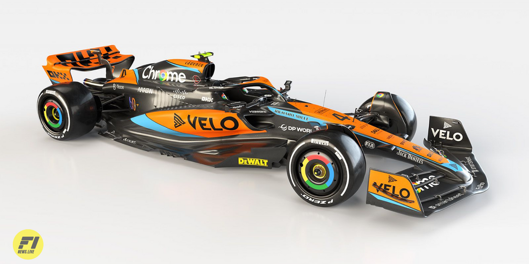 Mclaren MCL60 livery reveal on February 13, 2023 