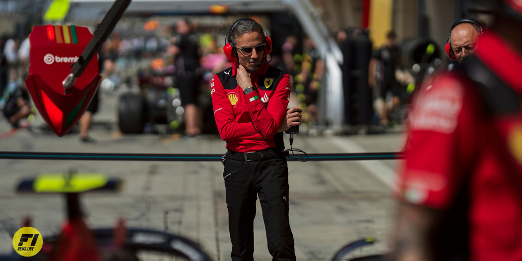 Laurent Mekies during the 2023 Bahrain Grand Prix weekend  - Credit: Scuderia Ferrari