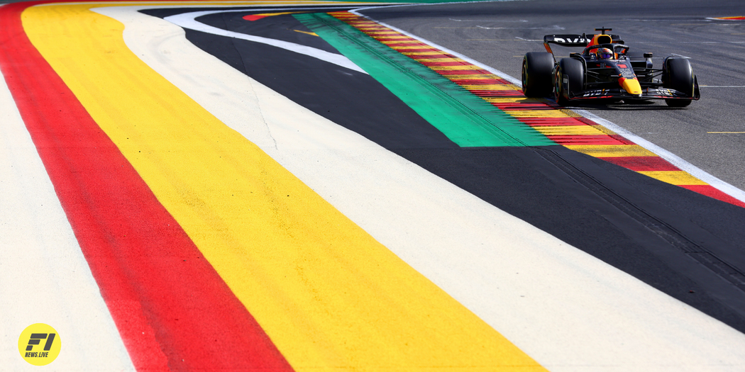 Max Verstappen during the 2022 Belgian Gran Prix - Red Bull Content Pool