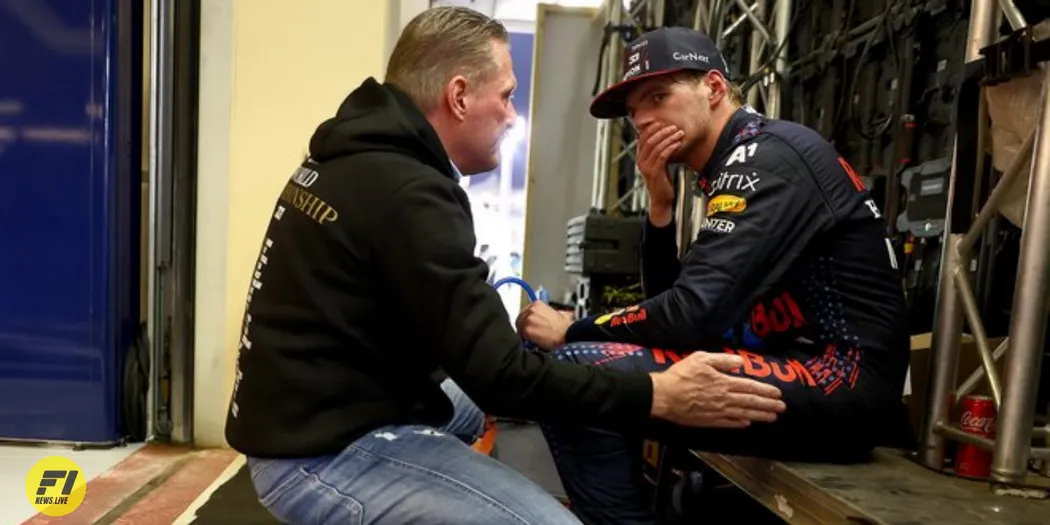 Max Verstappen and his father Jos Verstappen