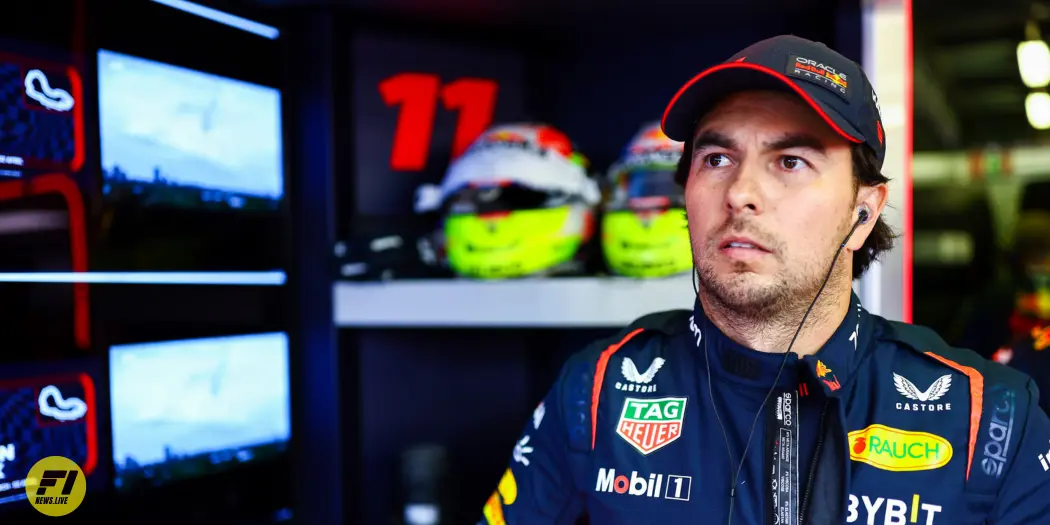 Sergio Perez in Qualifying at the Australian Grand Prix-Red Bull Content Pool 