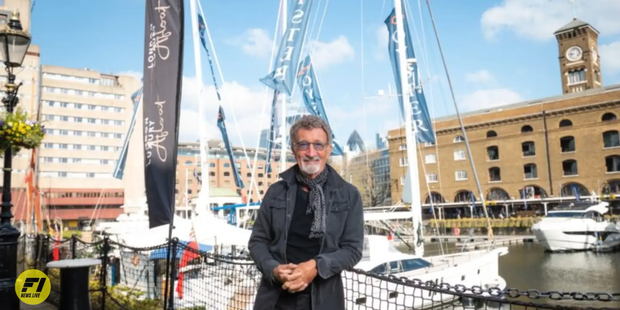 Eddie Jordan at the London Luxury Afloat