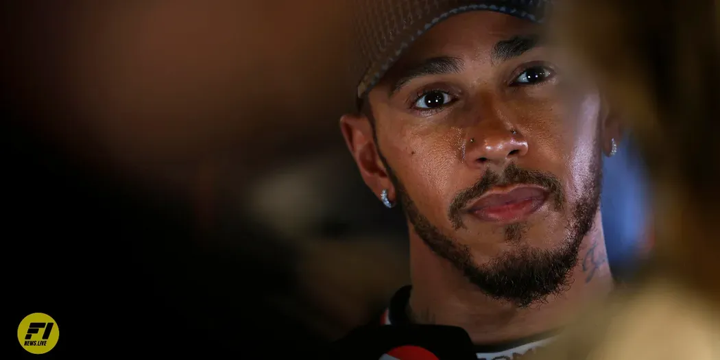 Lewis Hamilton post qualifying interview at the 2023 Saudi Arabian Grand Prix, Saturday - LAT Images