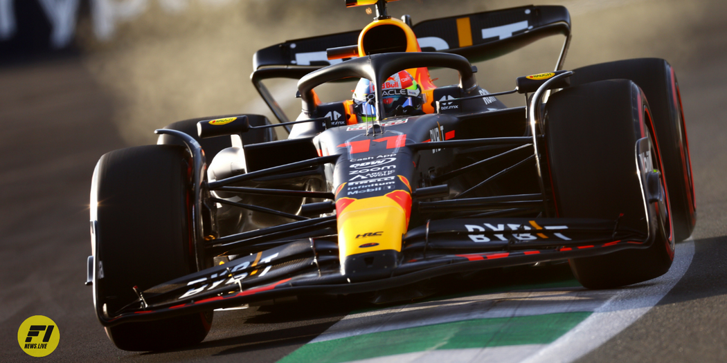 Sergio Perez in FP1 at 2023 Saudi Arabian Grand Prix-Getty Images / Red Bull Content Pool