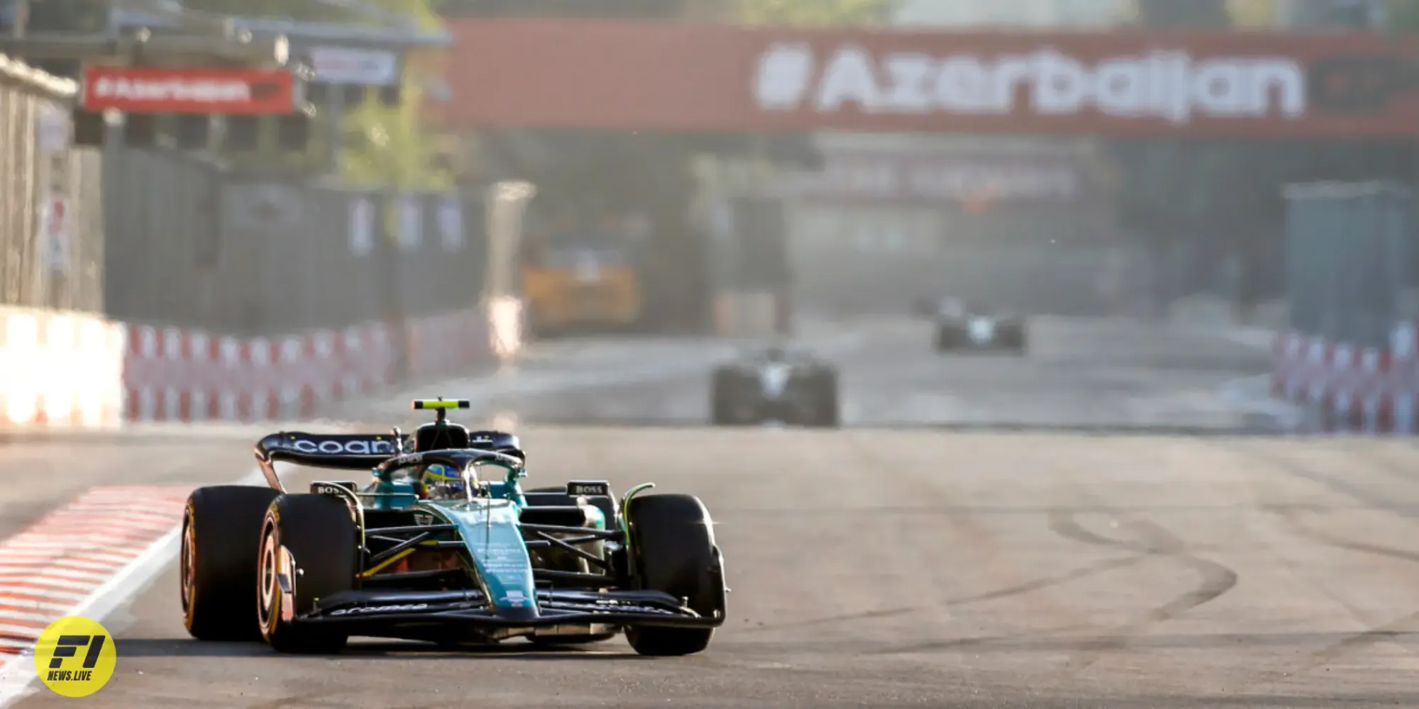 Fernando Alonso during the 2023 Azerbaijan Grand Prix-Credit: Aston Martin 