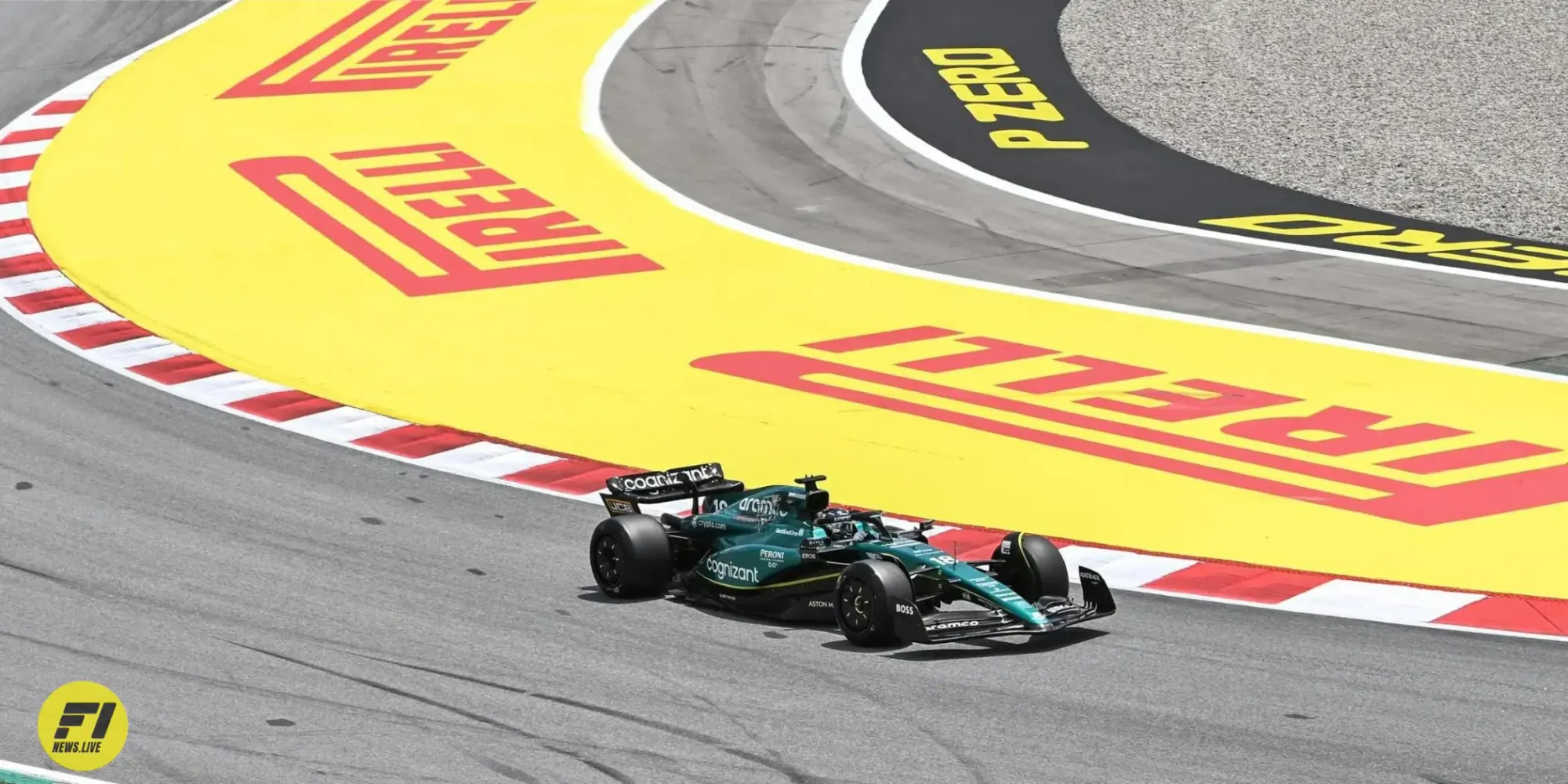 Lance Stroll during Fp3 at the 2023 Spanish Grand Prix-Red Bull Content Pool