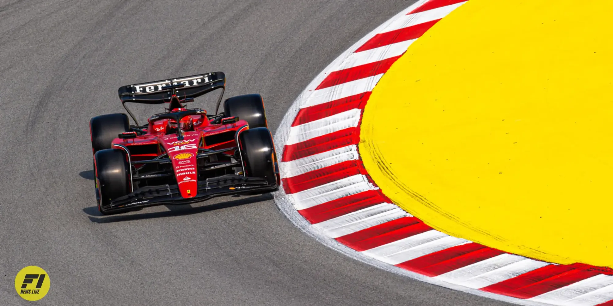 Charles Leclerc during FP3 at the 2023 Spanish Grand Prix-Credit: Ferrari