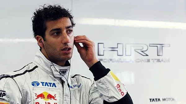 Rookie Ricciardo ready for his first stint in the HRT 