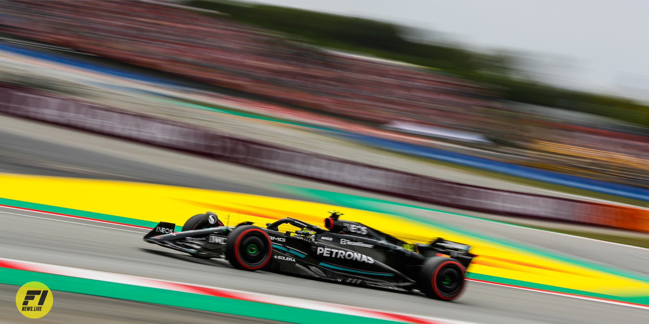 Lewis Hamilton at the Spanish Grand Prix-LAT Images