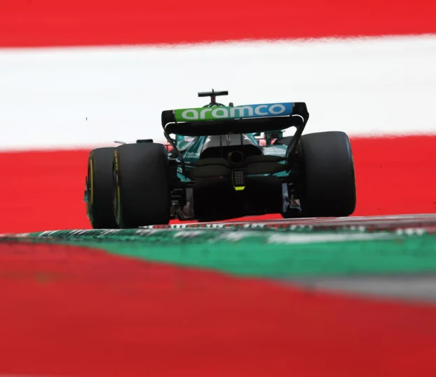 Fernando Alonso in FP1 at the 2023 Austrian GP-Credit: Aston Martin F1