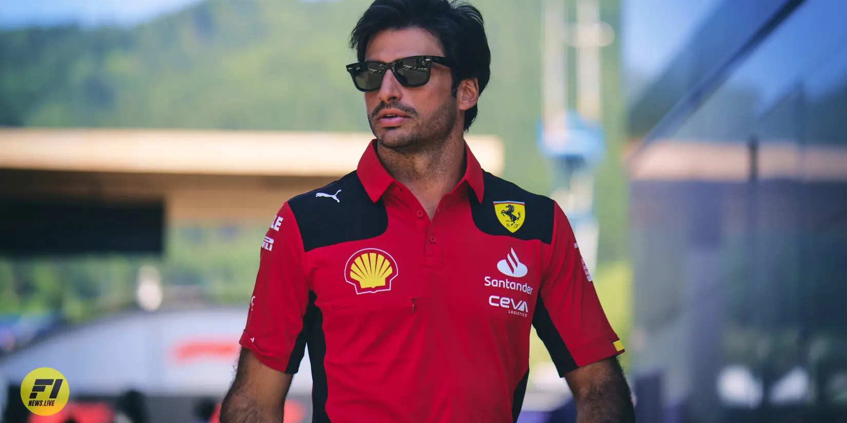 Carlos Sainz in FP1 at the 2023 Austrian GP-Credit: Ferrari