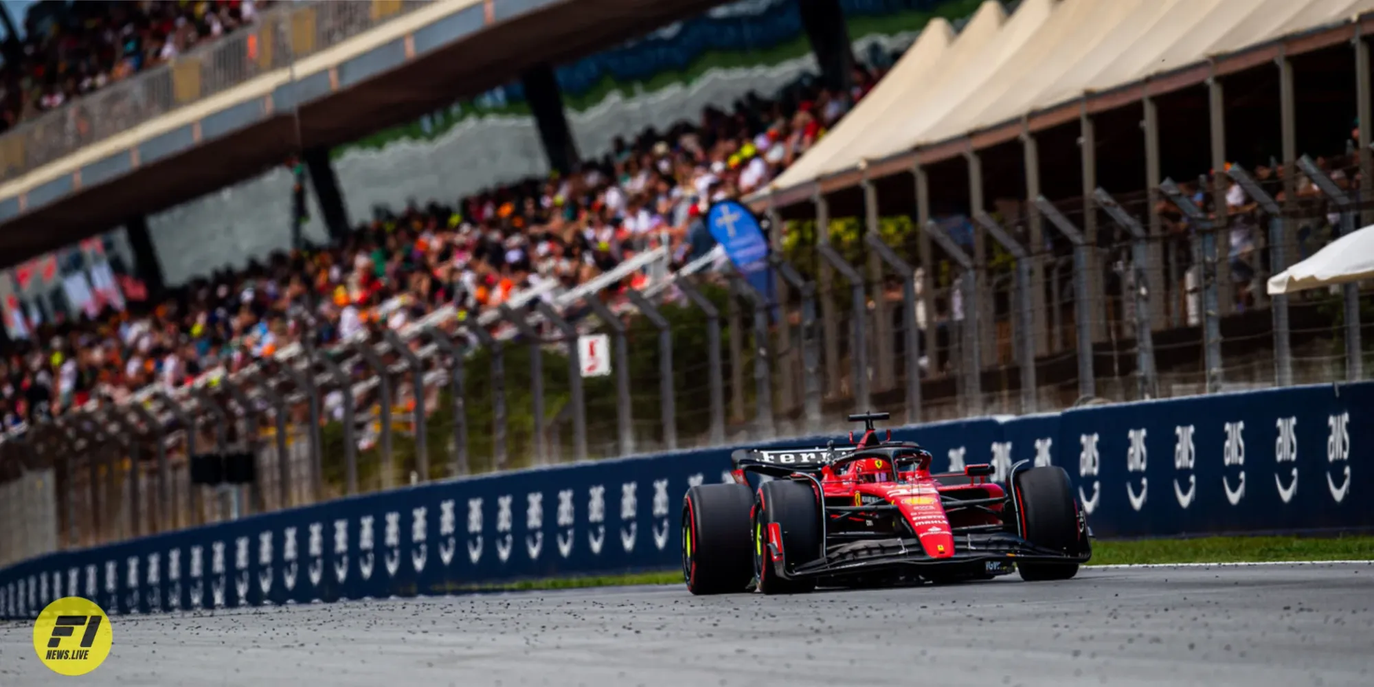 Carlos Sainz during Qualifying, Spanish GP 2023