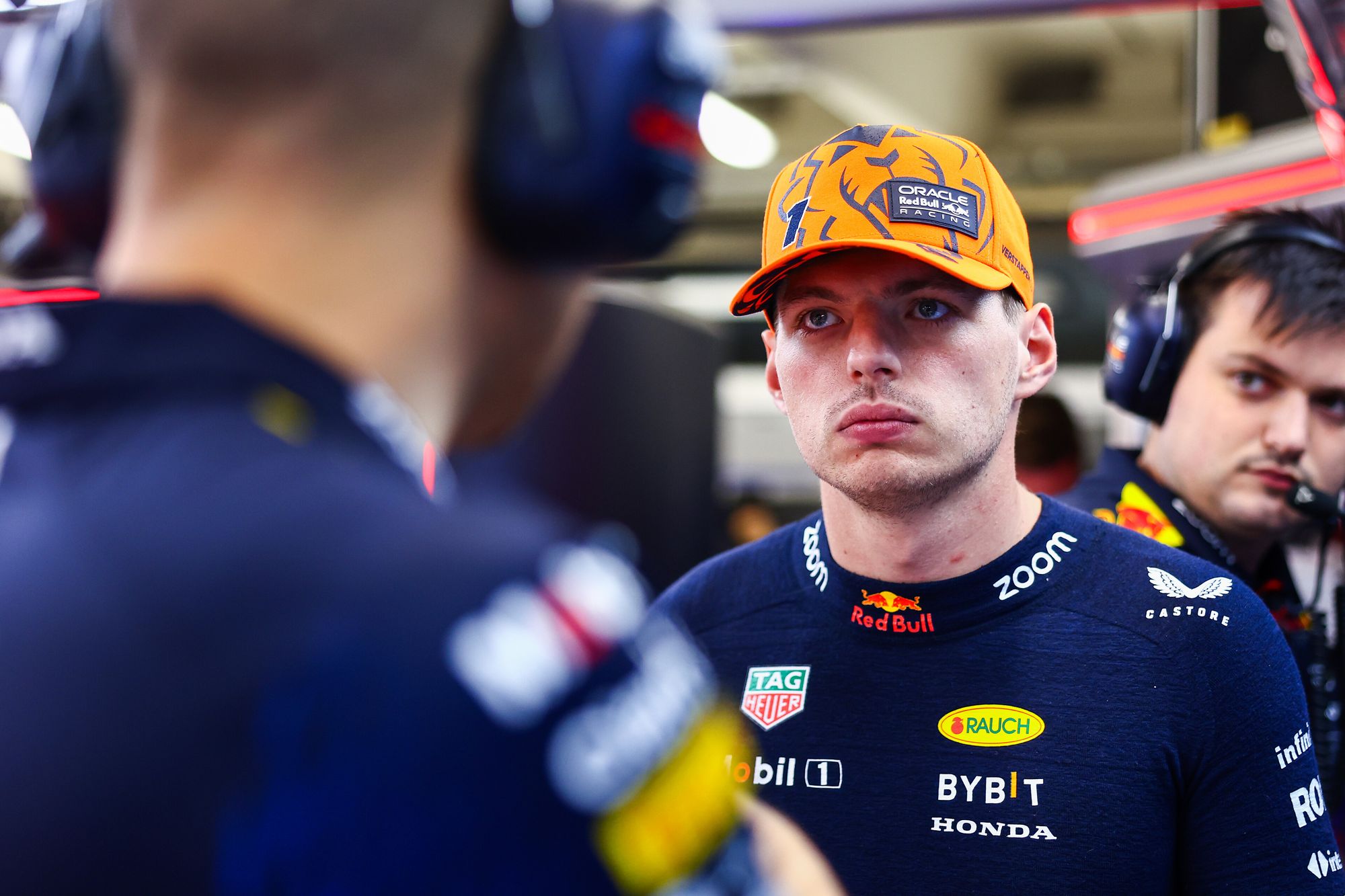 Max Verstappen in FP2 at the 2023 Hungarian Grand Prix-Red Bull Content Pool 