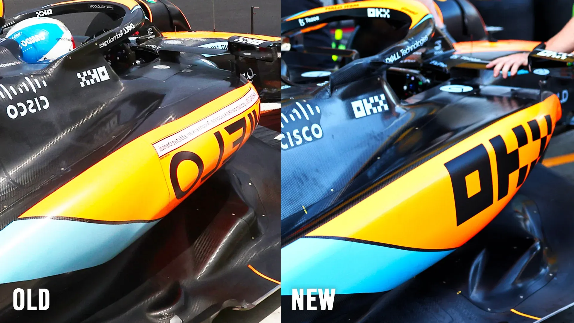 A more up close look at the upgrades (Image Credit: The Race)