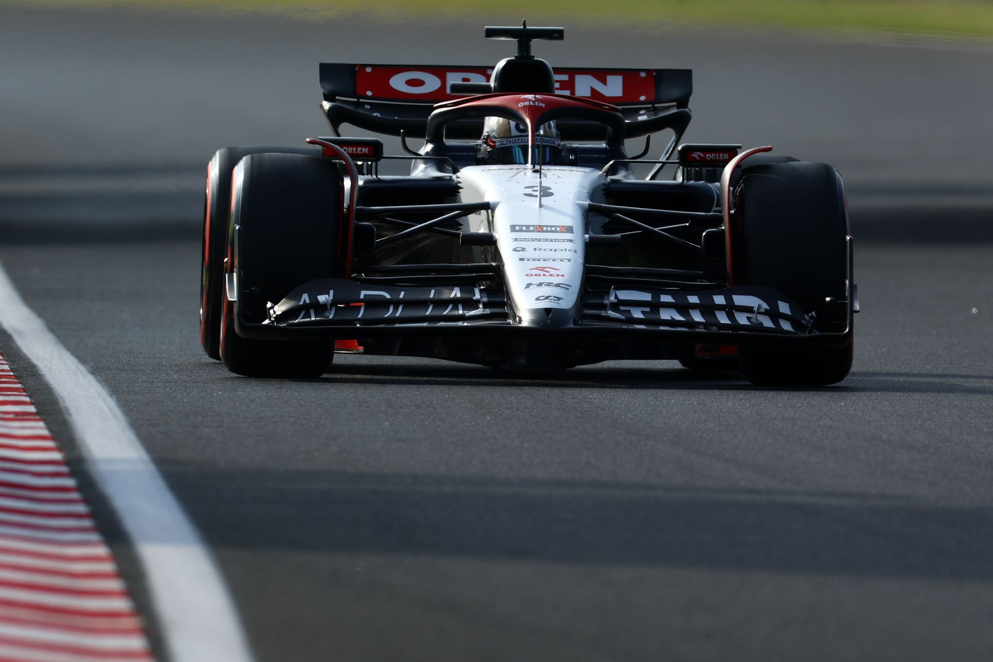 Daniel Ricciardo in FP2 at the 2023 Hungarian Grand Prix-Red Bull Content Pool