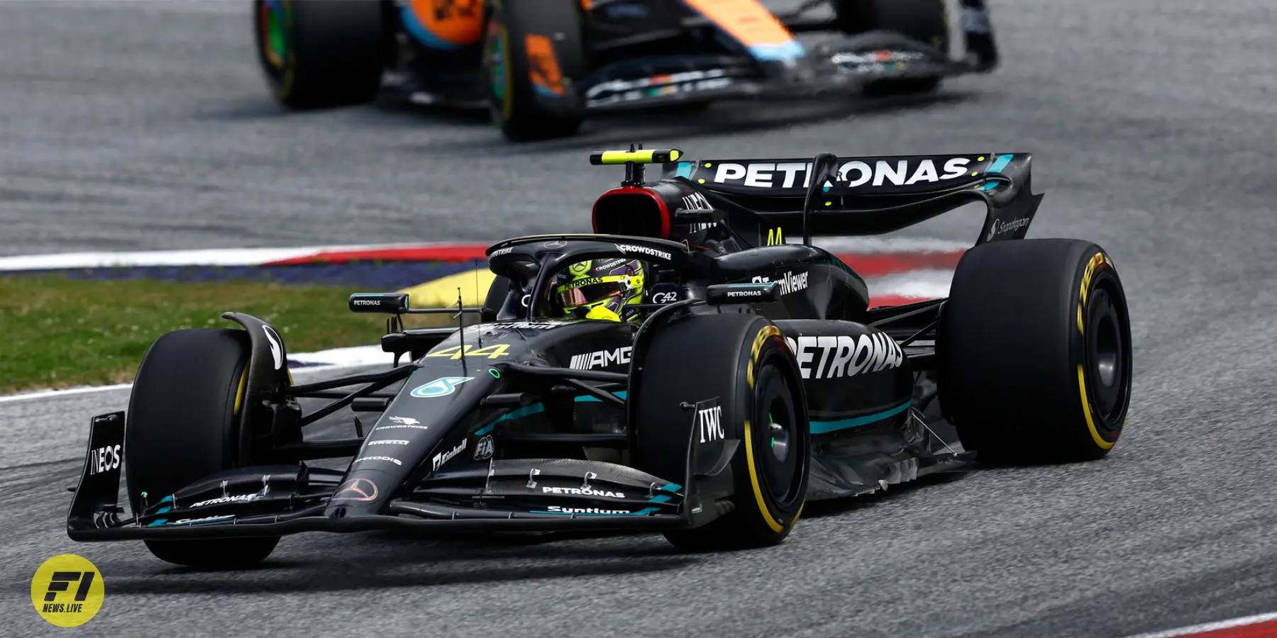 Lewis Hamilton at the 2023 Austrian Grand Prix-Credit: Mercedes