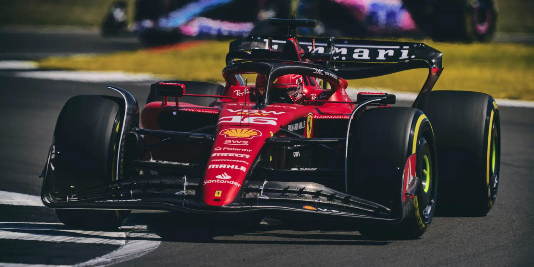 Charles Leclerc in FP3 at the 2023 British Grand Prix-Credit: Ferrari