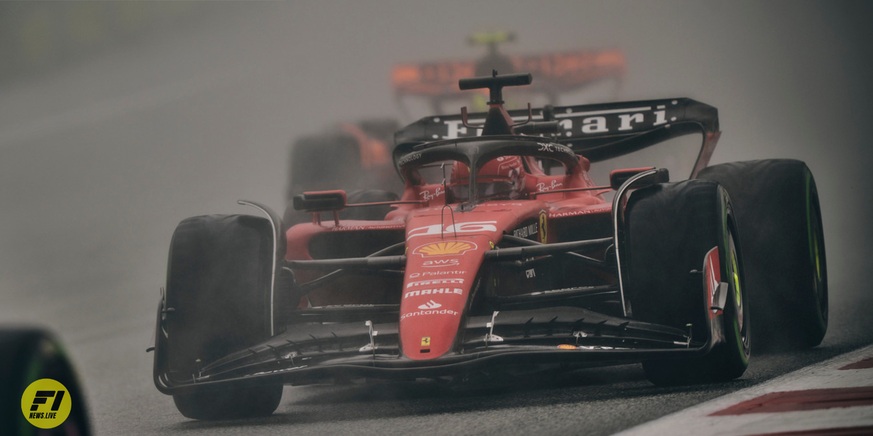 Charles Leclerc George in the Sprint Race at the 2023 Austrian Grand Prix-Red Bull Content Pool