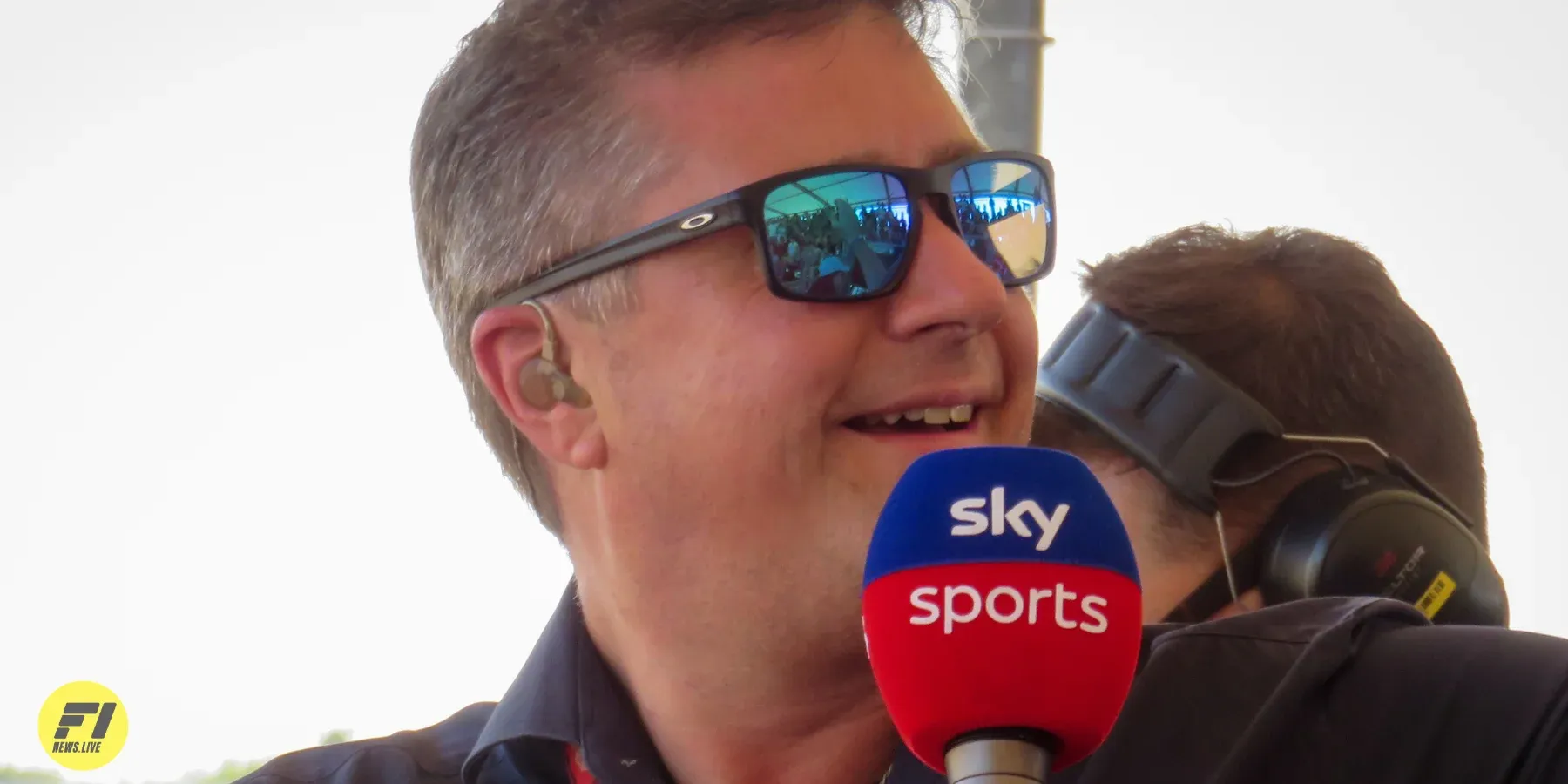 David Croft SKY TV presenter, during the 2018 British GP