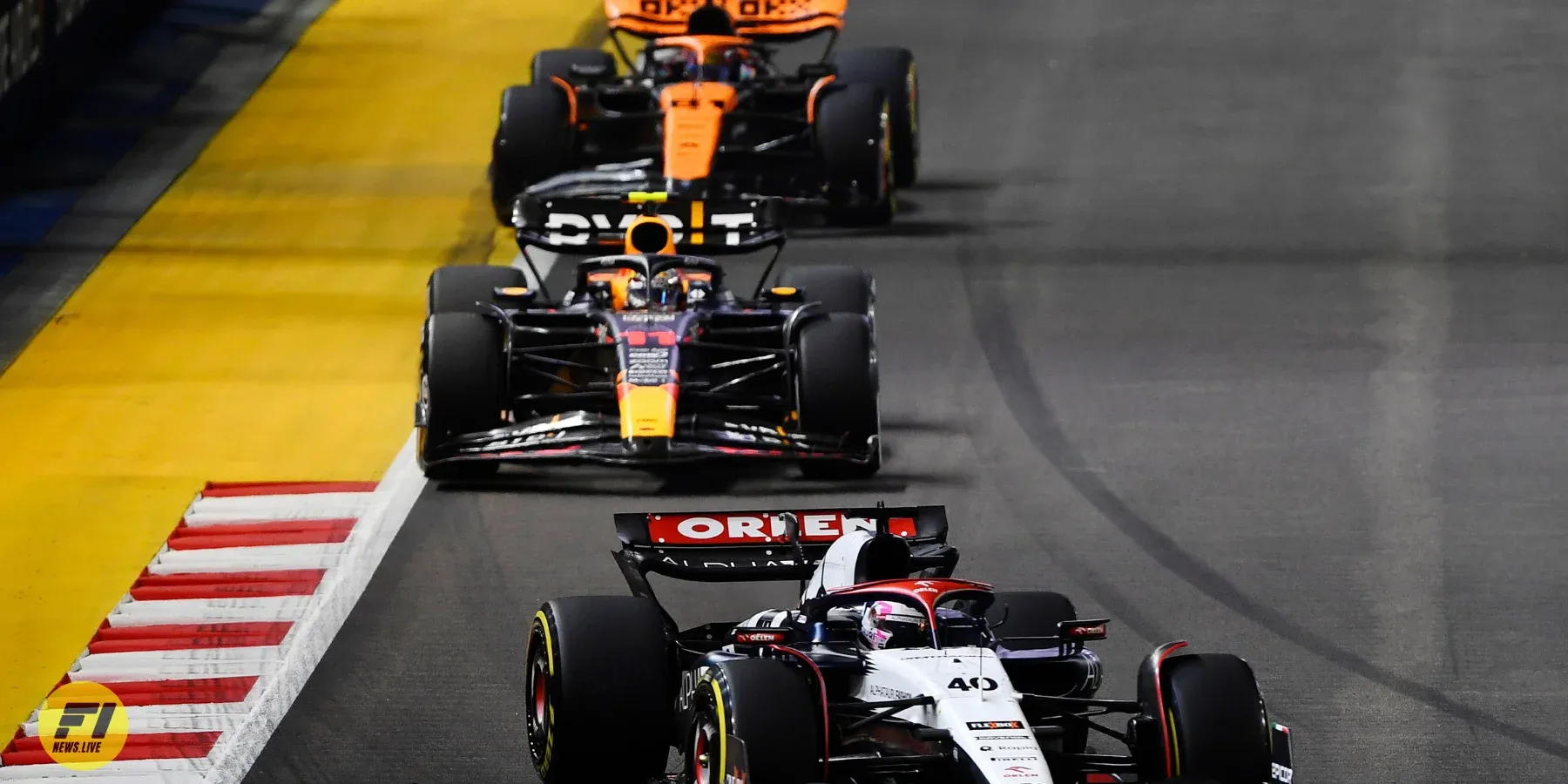 Sergio Perez during Singapore GP 2023