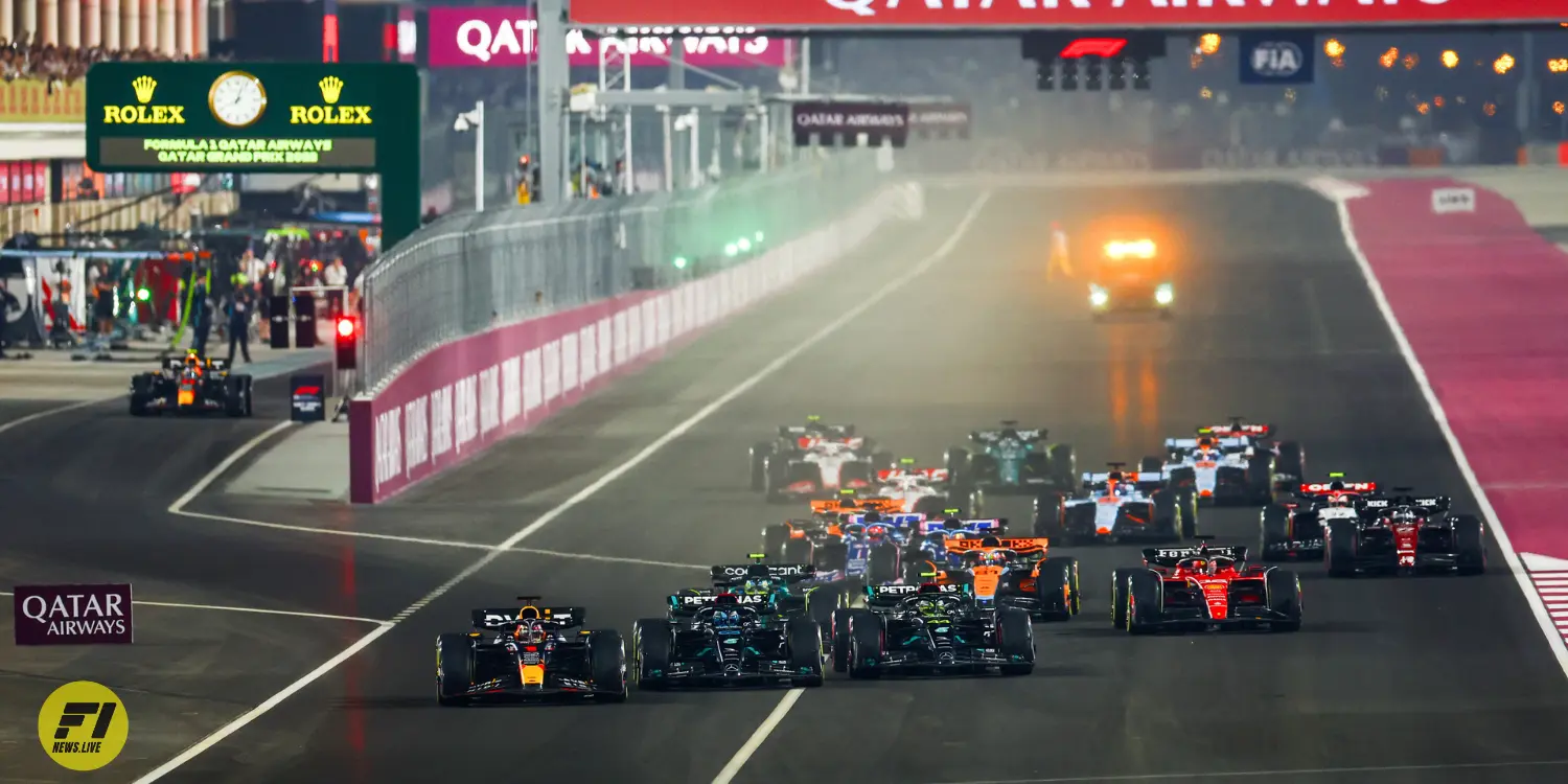 Start of the 2023 Qatar GP-Red Bull Content Pool 