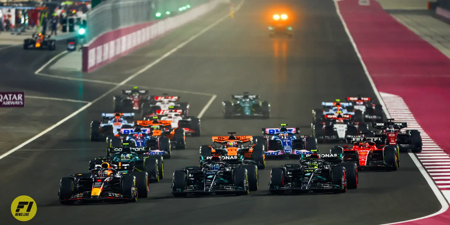 Start of the 2023 Qatar GP-Red Bull Content Pool 