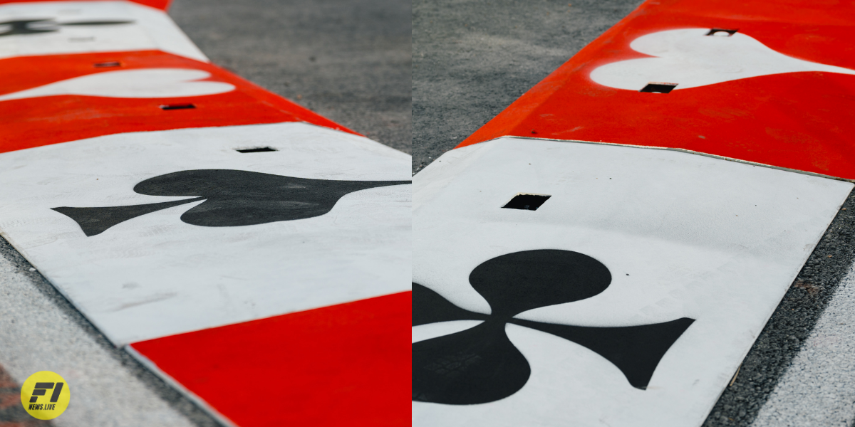 Kerb design at the Las Vegas GP