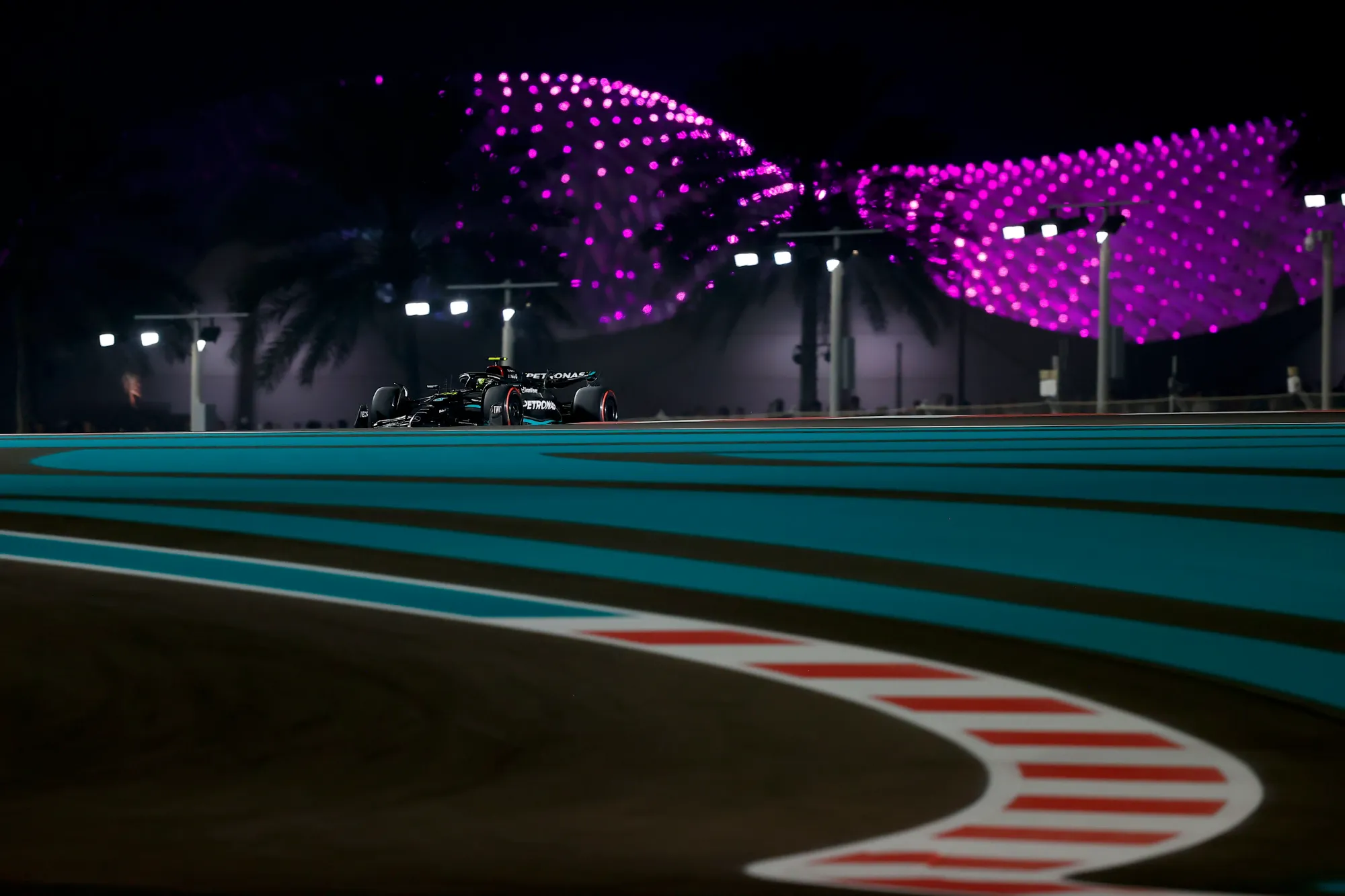 Mercedes during 2023 Abu Dhabi Grand Prix