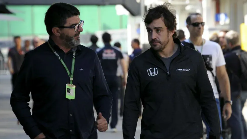 Luis Garcia Abad and Fernando Alonso-Marca