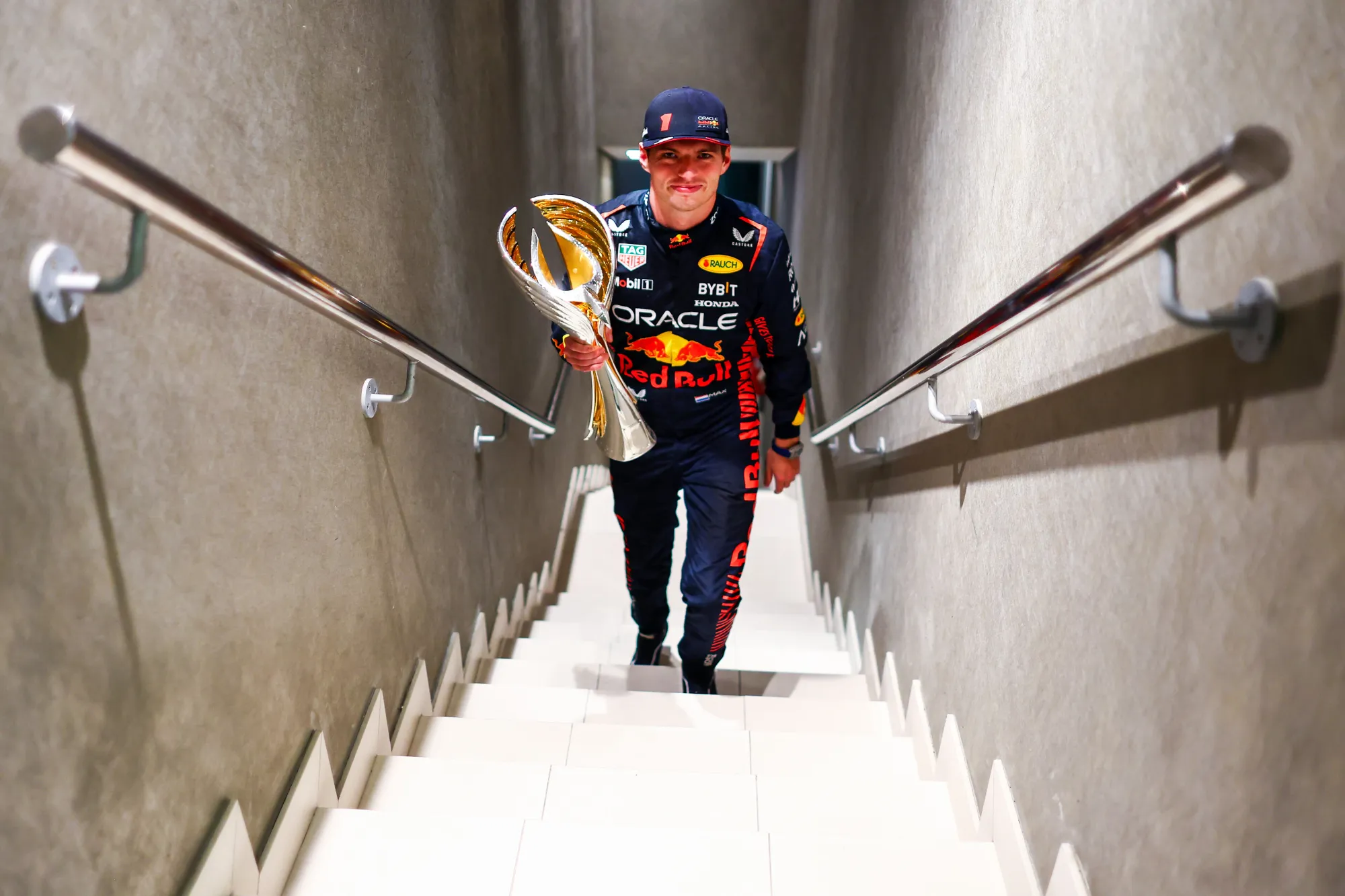 Max Verstappen at the 2023 the Abu Dhabi Grand Prix-Red Bull Content Pool