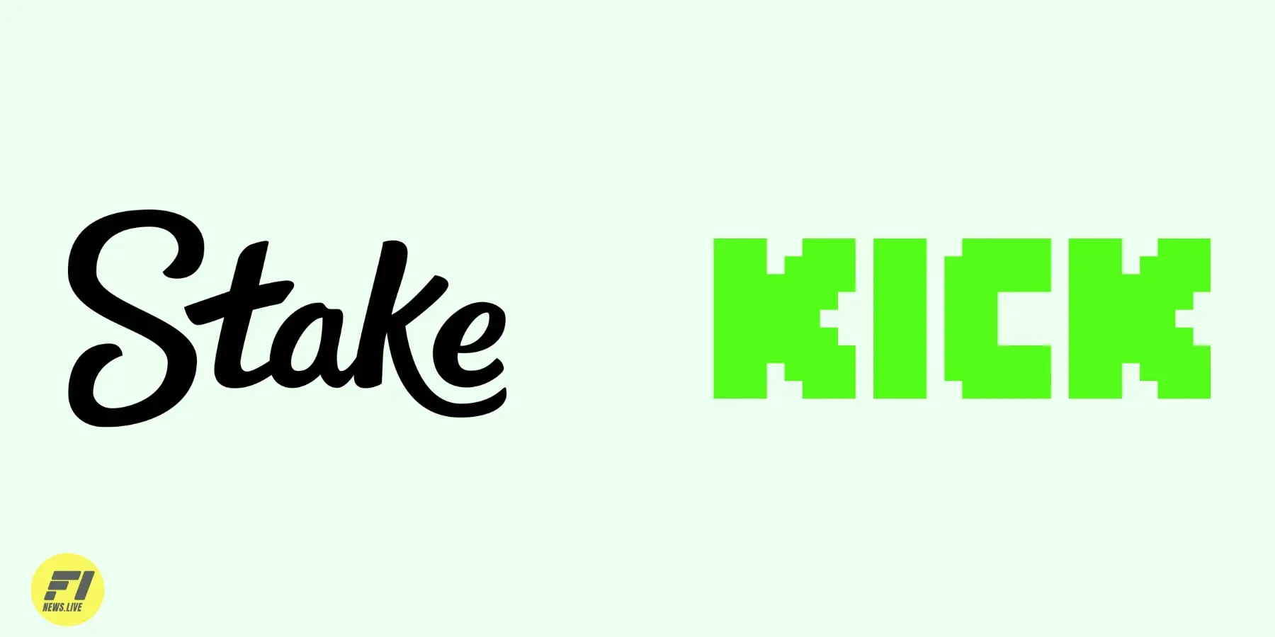 Stake and Kick.com logos