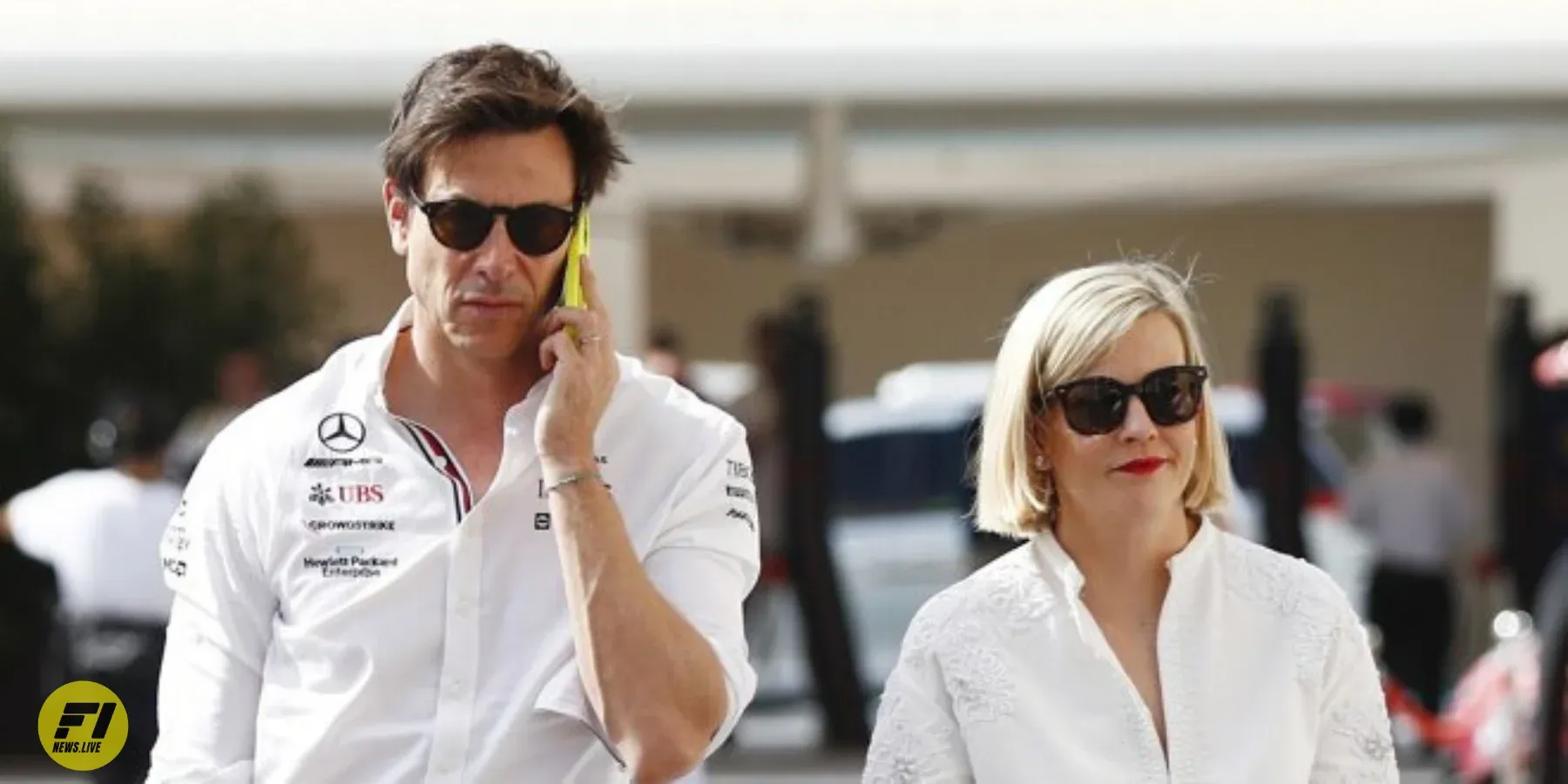 Toto Wolff and Susie Wolff