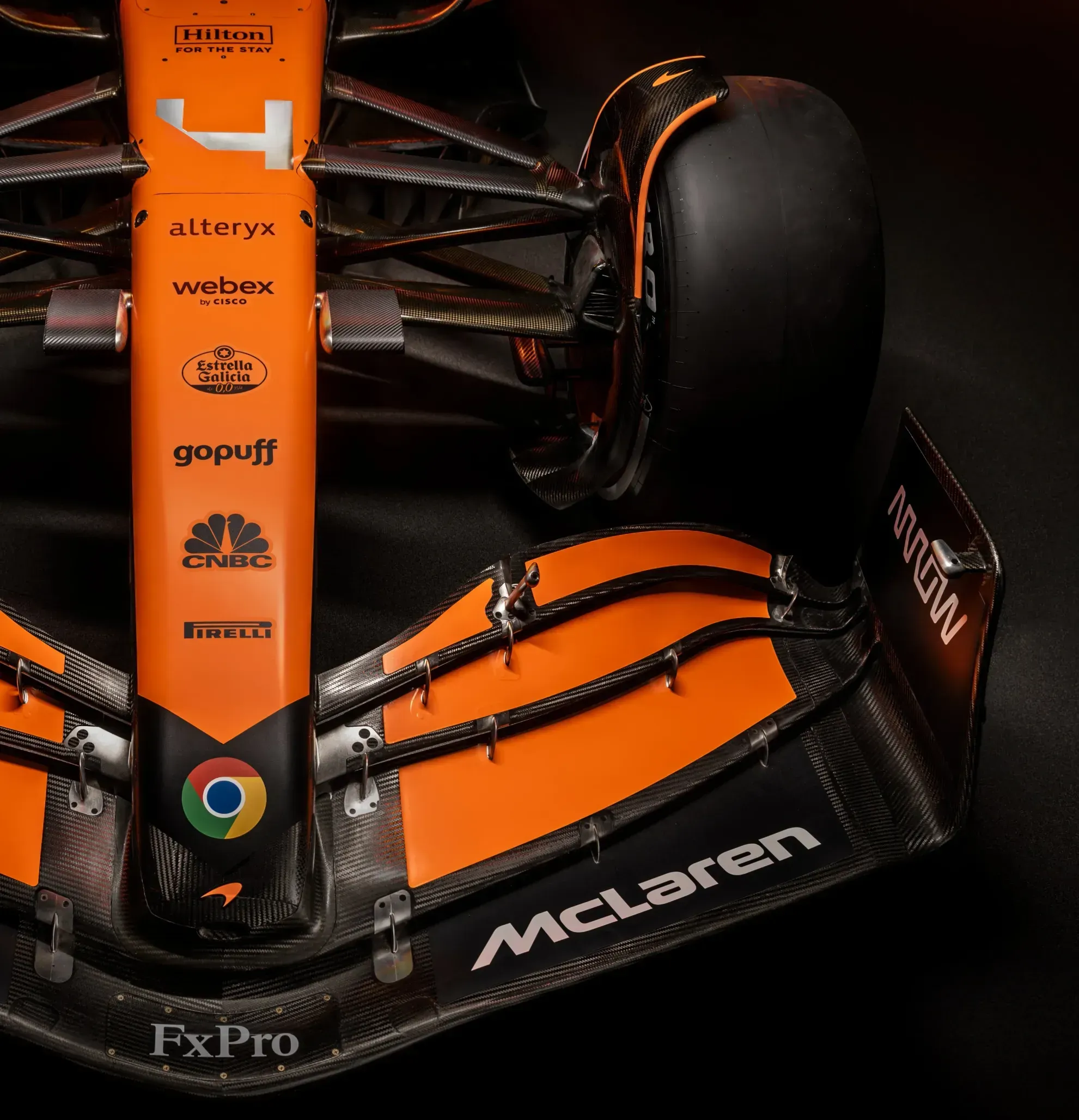 Front wing of the MLC38-Credit: McLaren