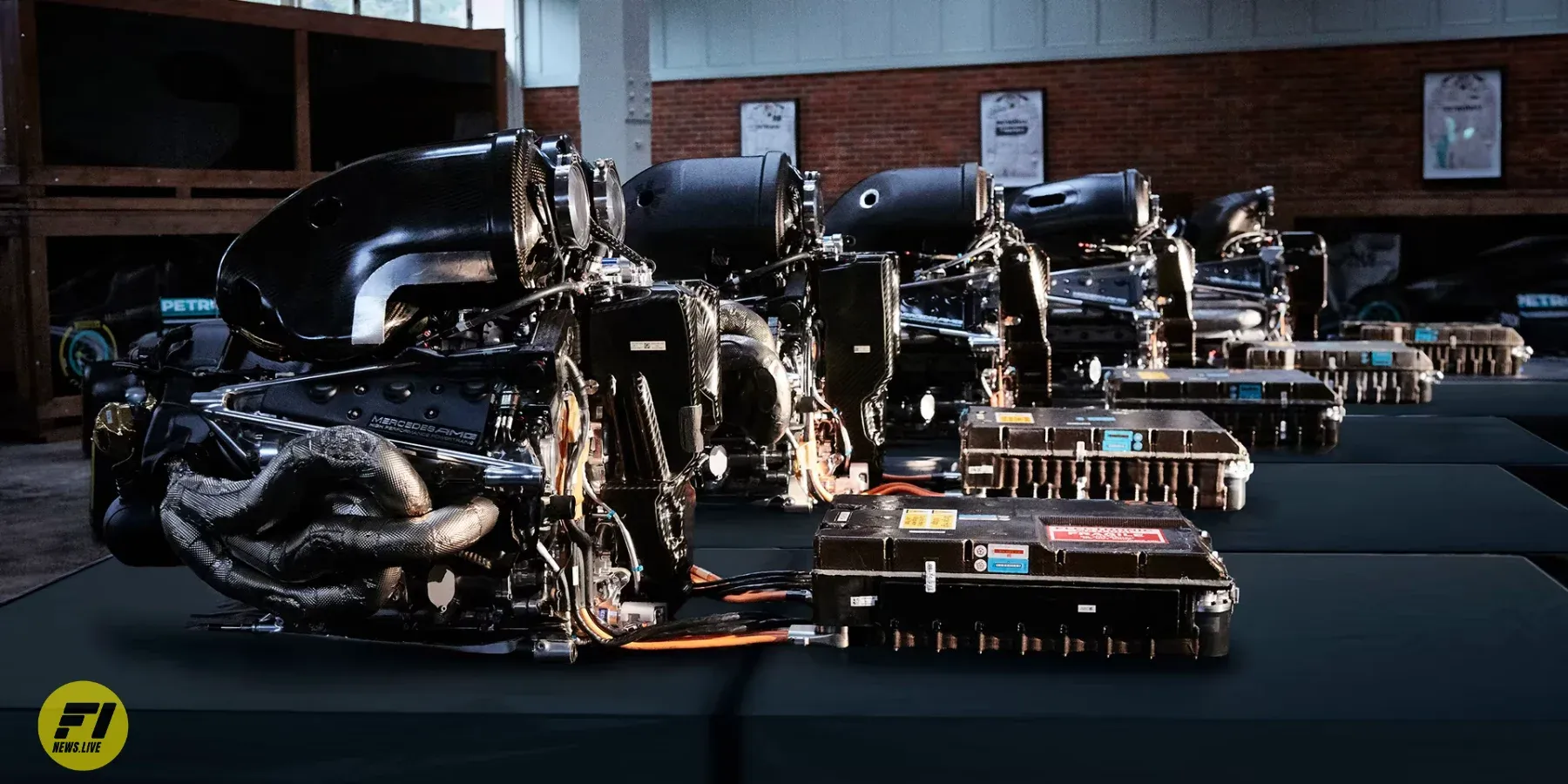 Mercedes F1 engines