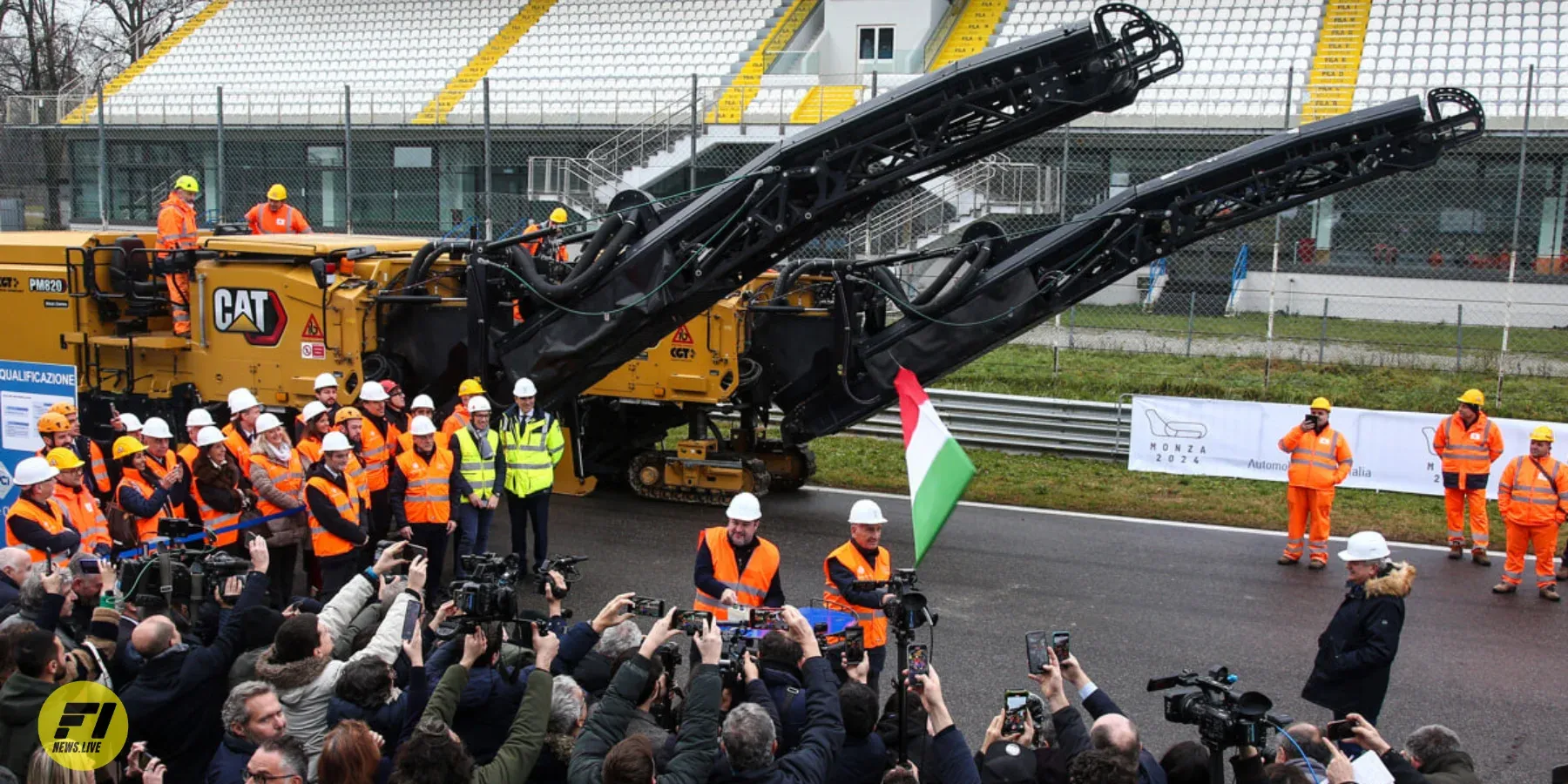 Monza circuit renovations ahead of the 2024 Italian Grand Prix