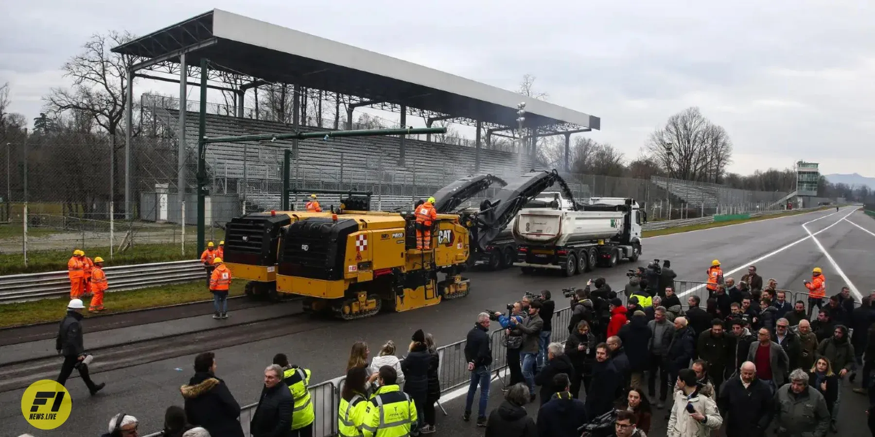 Monza circuit renovations ahead of the 2024 Italian Grand Prix