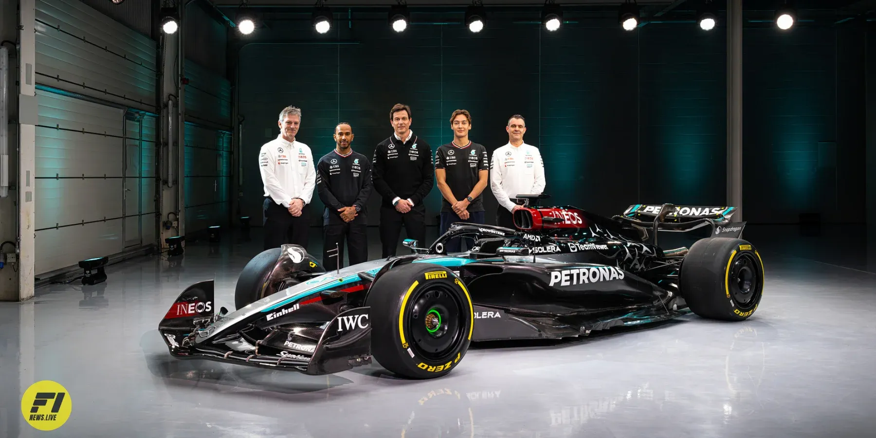 Mercedes F1 W15 car launch