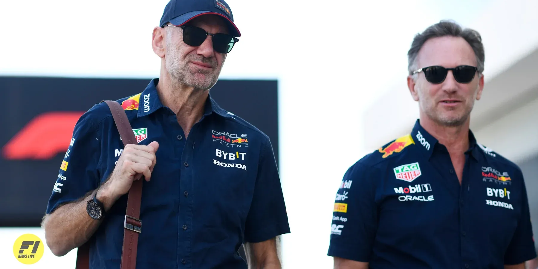 Adrian Newey and Christian Horner