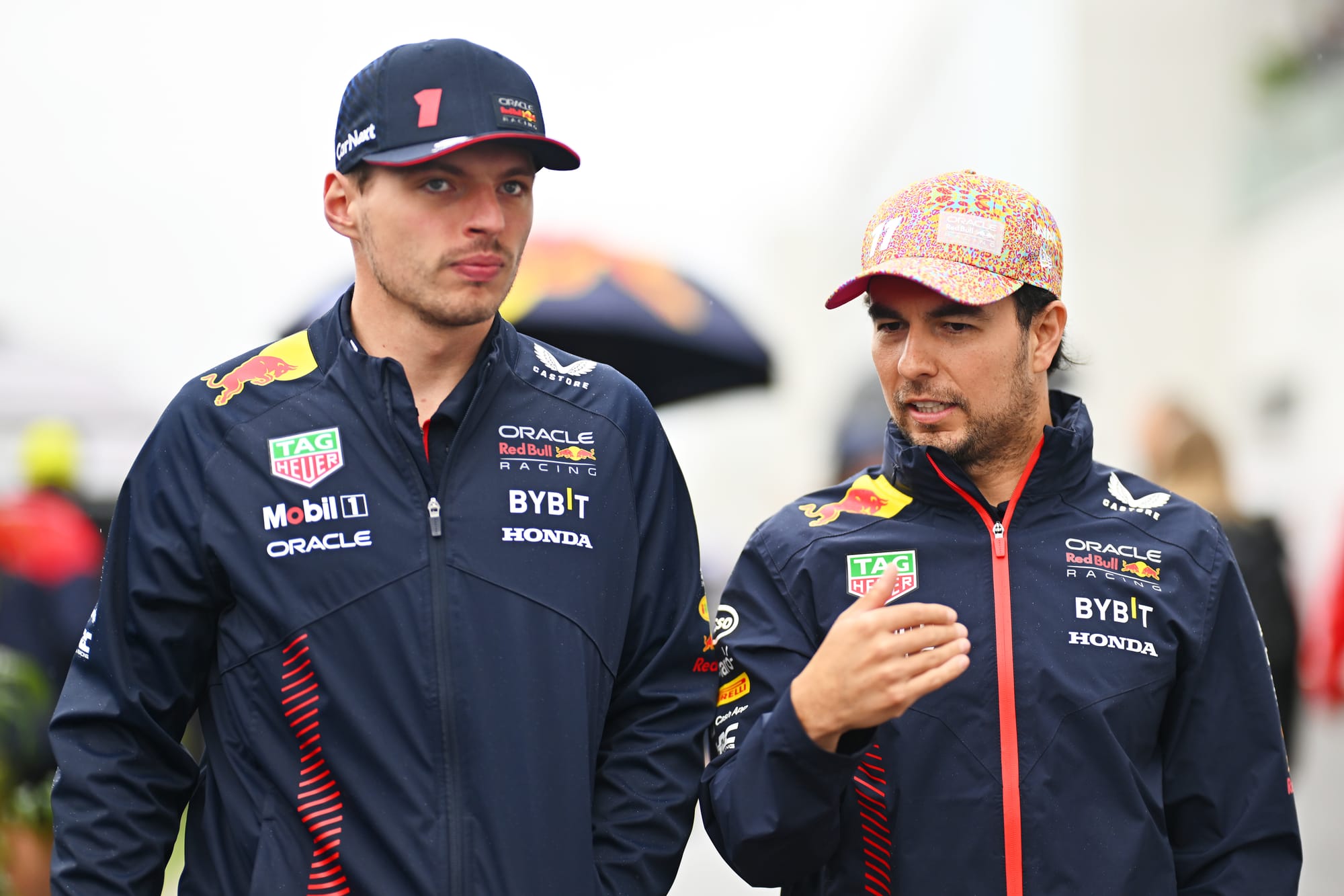 Max Verstappen and Sergio Perez-Red Bull Content Pool