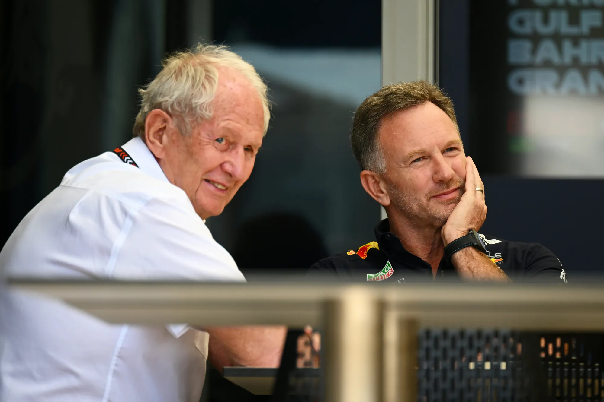  Helmut Marko and Christian Horner - Red Bull Content Pool