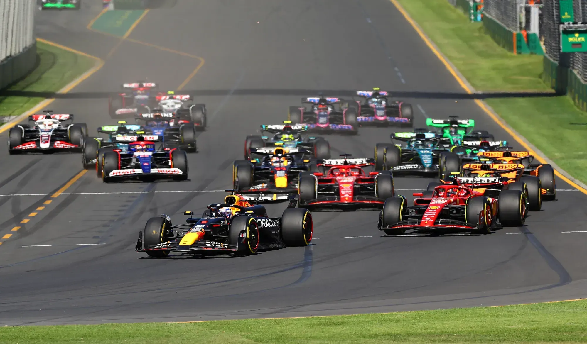 Start of the 2024 Australian GP-Red Bull Content Pool