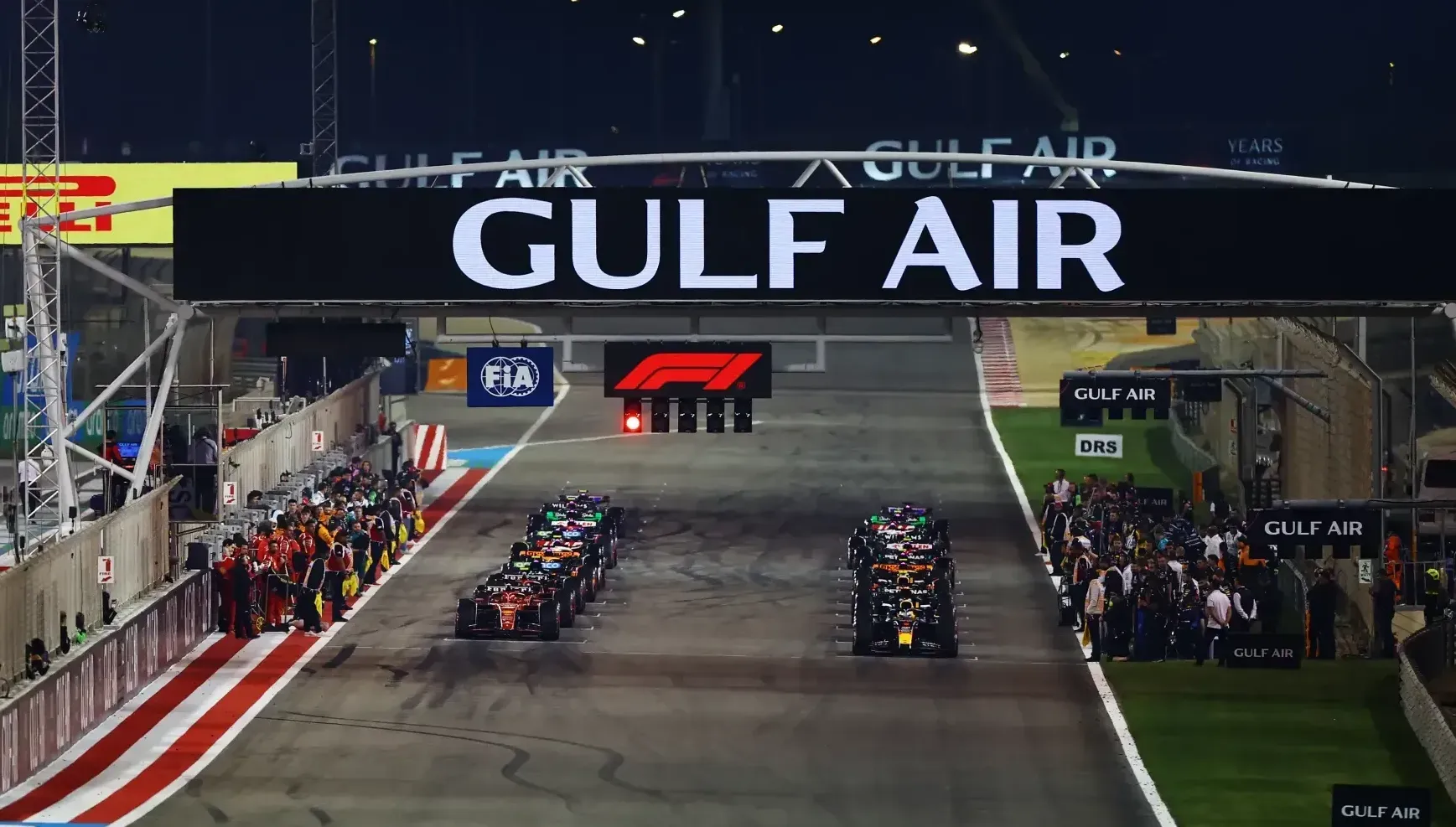 Start of the 2024 Bahrain GP-Red Bull Content Pool