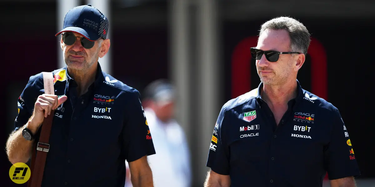 Adrian Newey and Christian Horner-Red Bull Content Pool