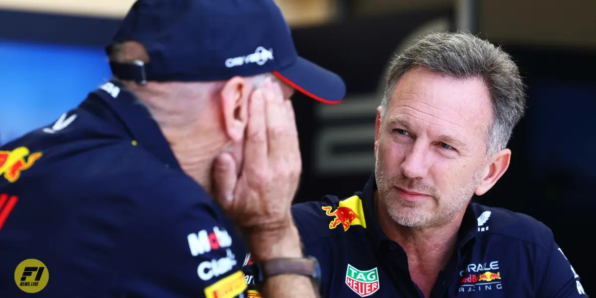 Adrian Newey and Christian Horner-Red Bull Content Pool