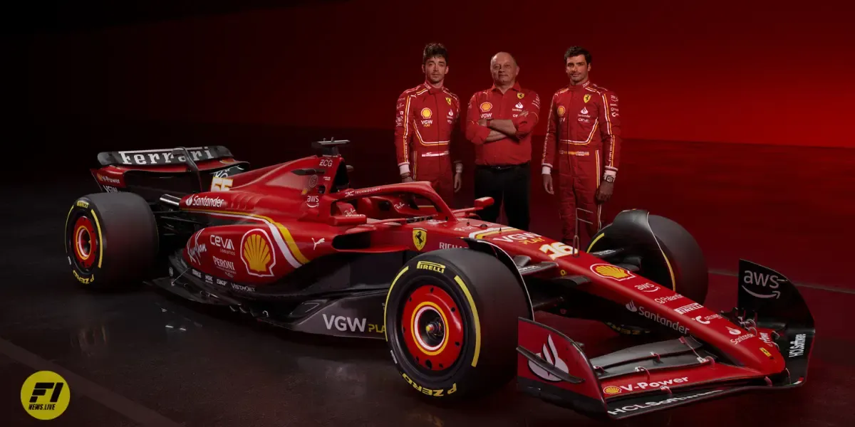 Charles Leclerc and Carlos Sainz-Ferrari