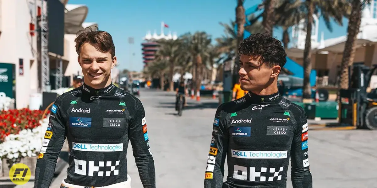 Lando Norris and Oscar Piastri-McLaren