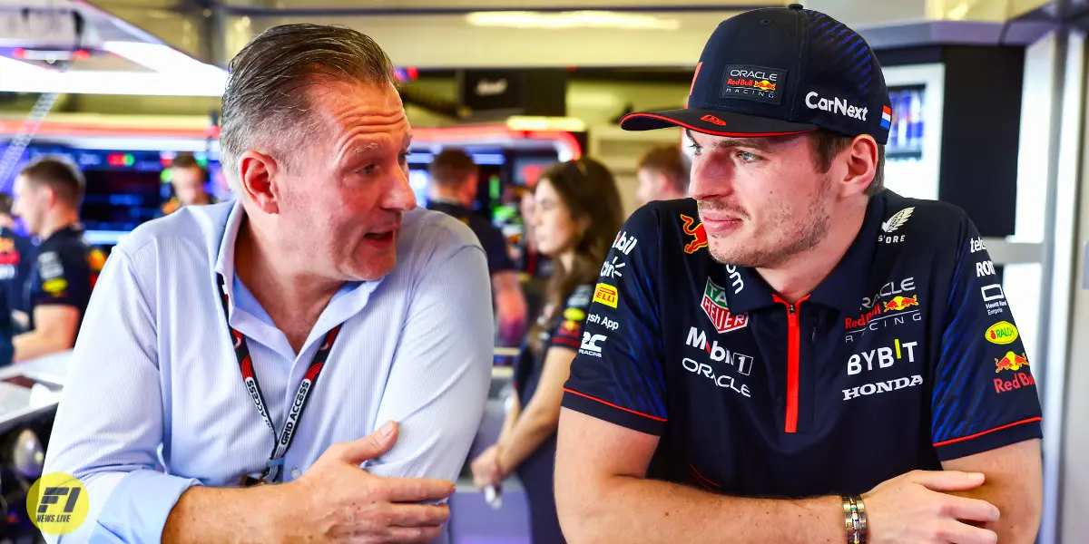 Jos Verstappen and Max Verstappen-Red Bull Conent Pool