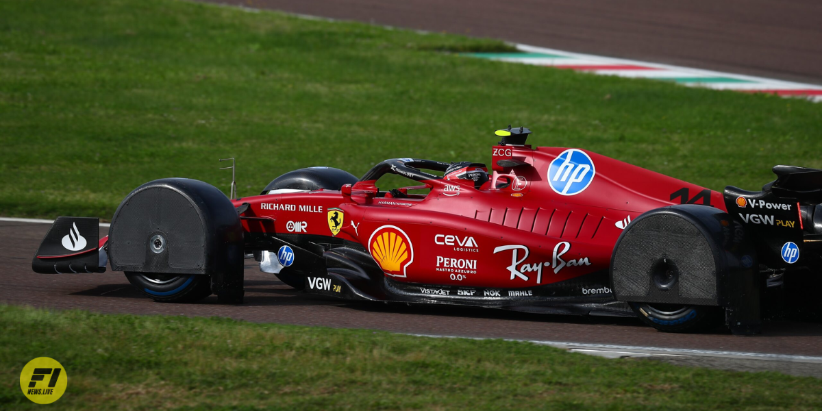 Ferrari testing in Fiorano